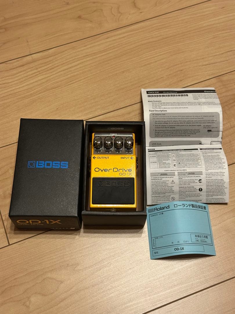 BOSS OD-1X ギターエフェクター