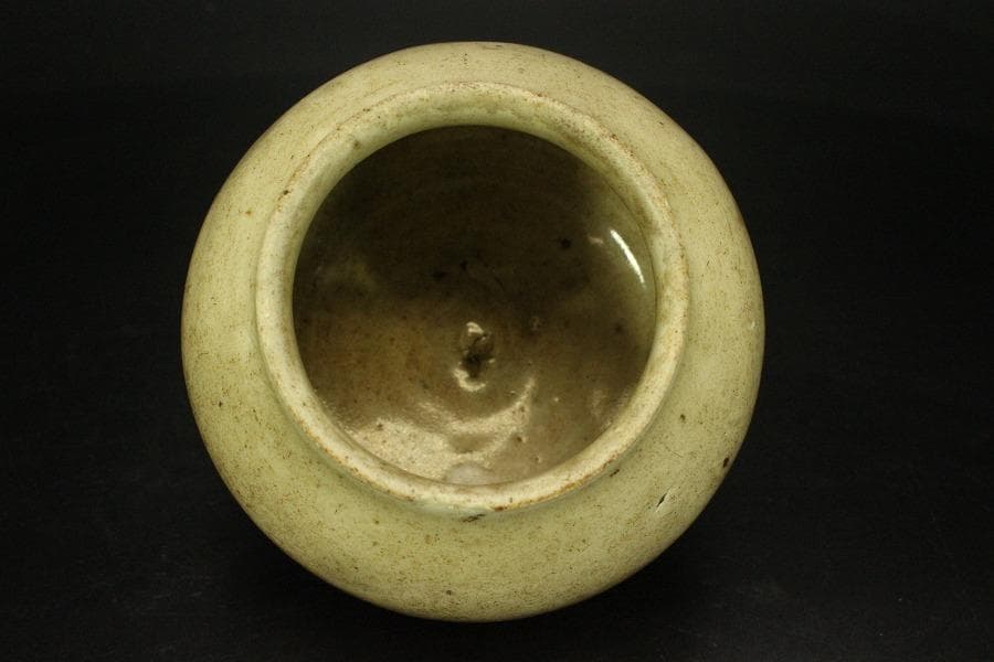 李朝 白磁 提灯壷 時代物(A803)