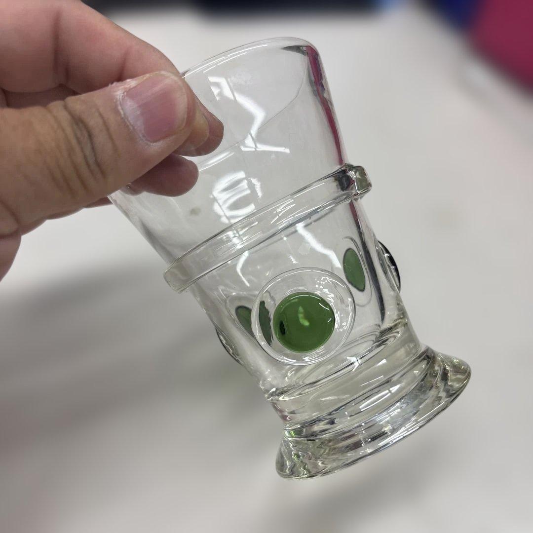 【Y】N10061 舩木倭帆　作　プラントグラス　吹きガラス　Shizu