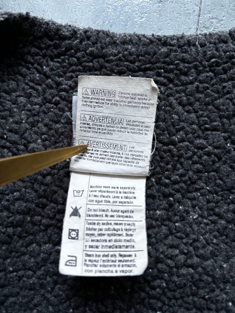 USA製　カーハート　ダックベスト　V13MOS モス　Sサイズ　ヴィンテージ