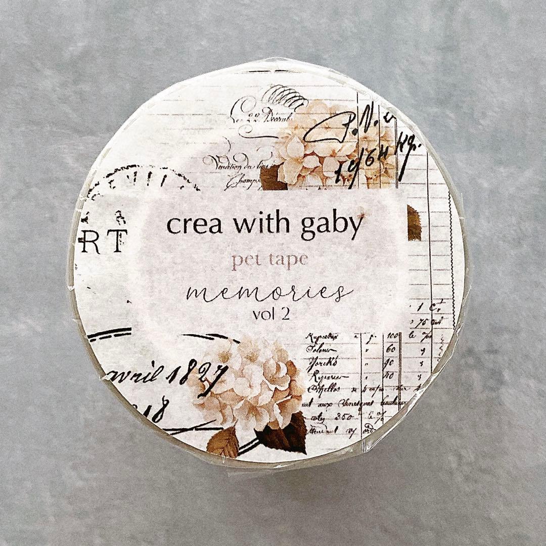 crea with gaby 海外マスキングテープ　マステ 【2015】