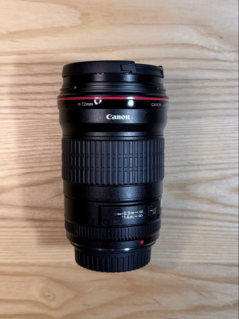 Canon EF 135mm f/2 L USM レンズ　純正保護フィルターつき