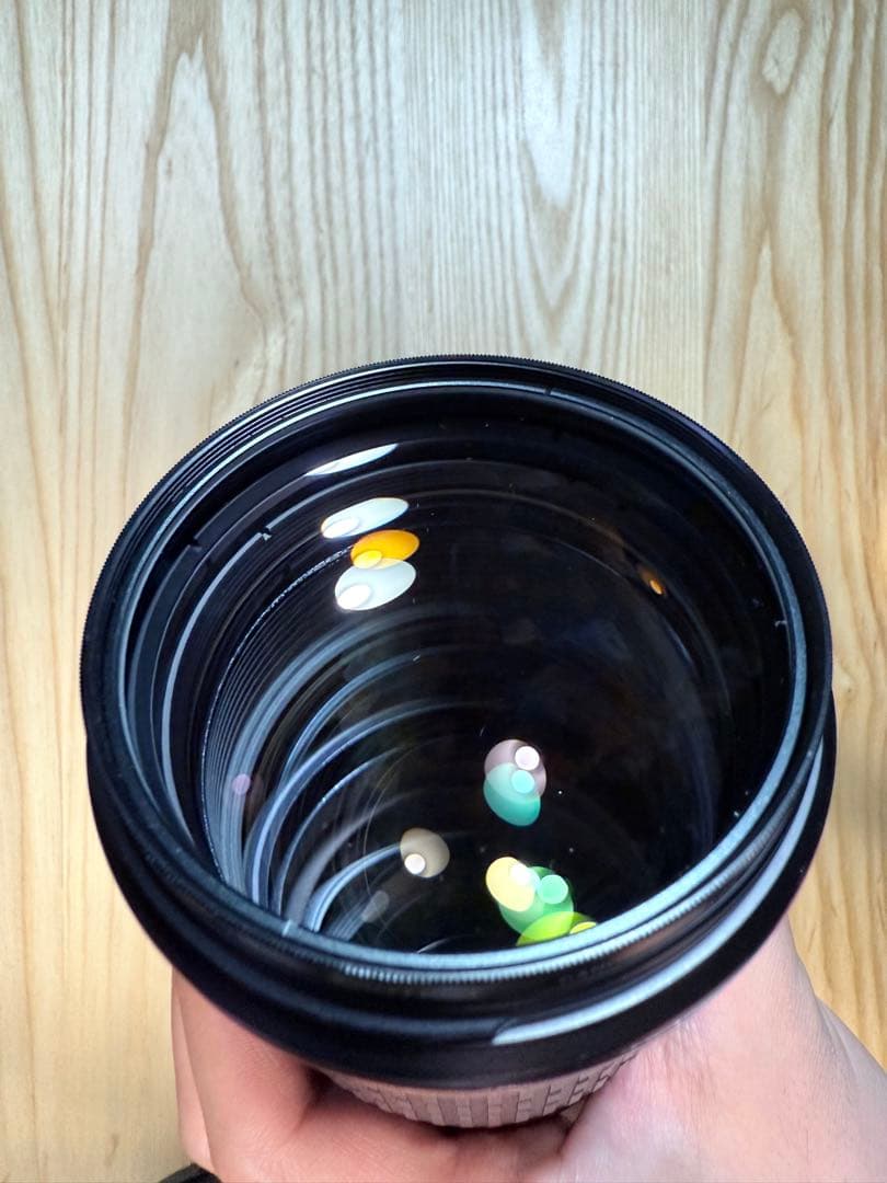 Canon EF 135mm f/2 L USM レンズ　純正保護フィルターつき