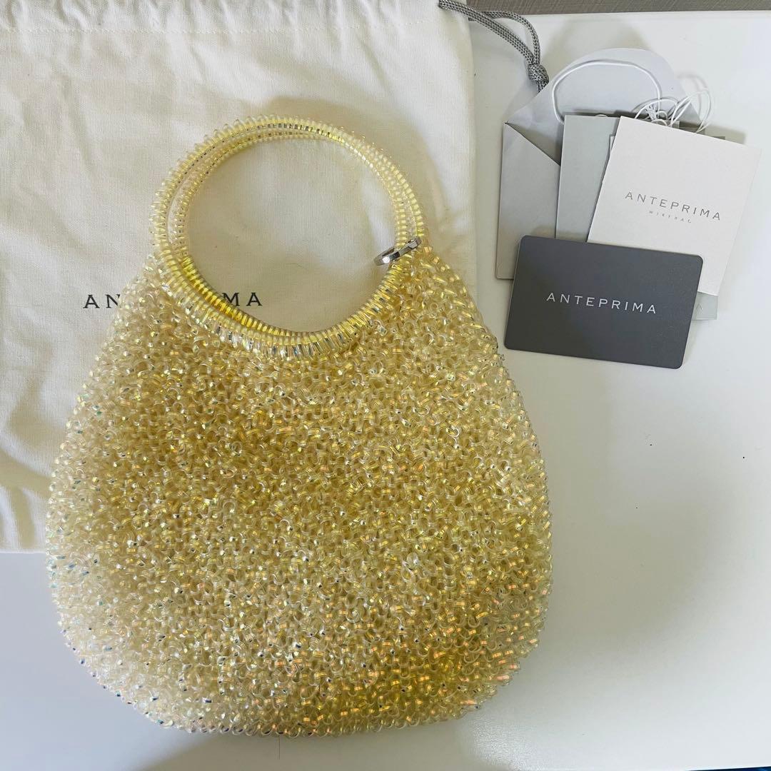 【ANTEPRIMA】 ワイヤーバッグ ゴールド 保存袋付