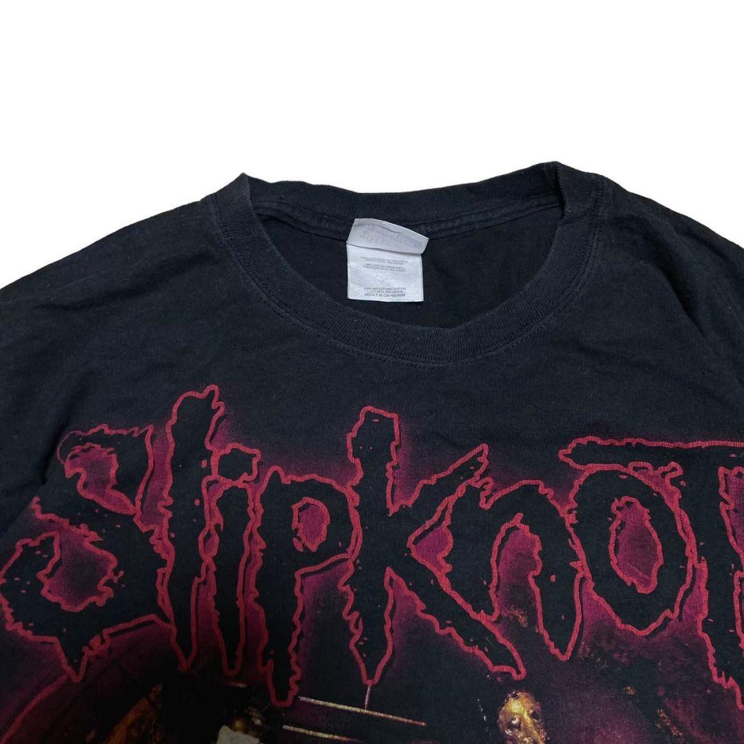 Slipknot　スリップノット　古着　黒　M　ロックバンド　ヘビメタ　Tシャツ