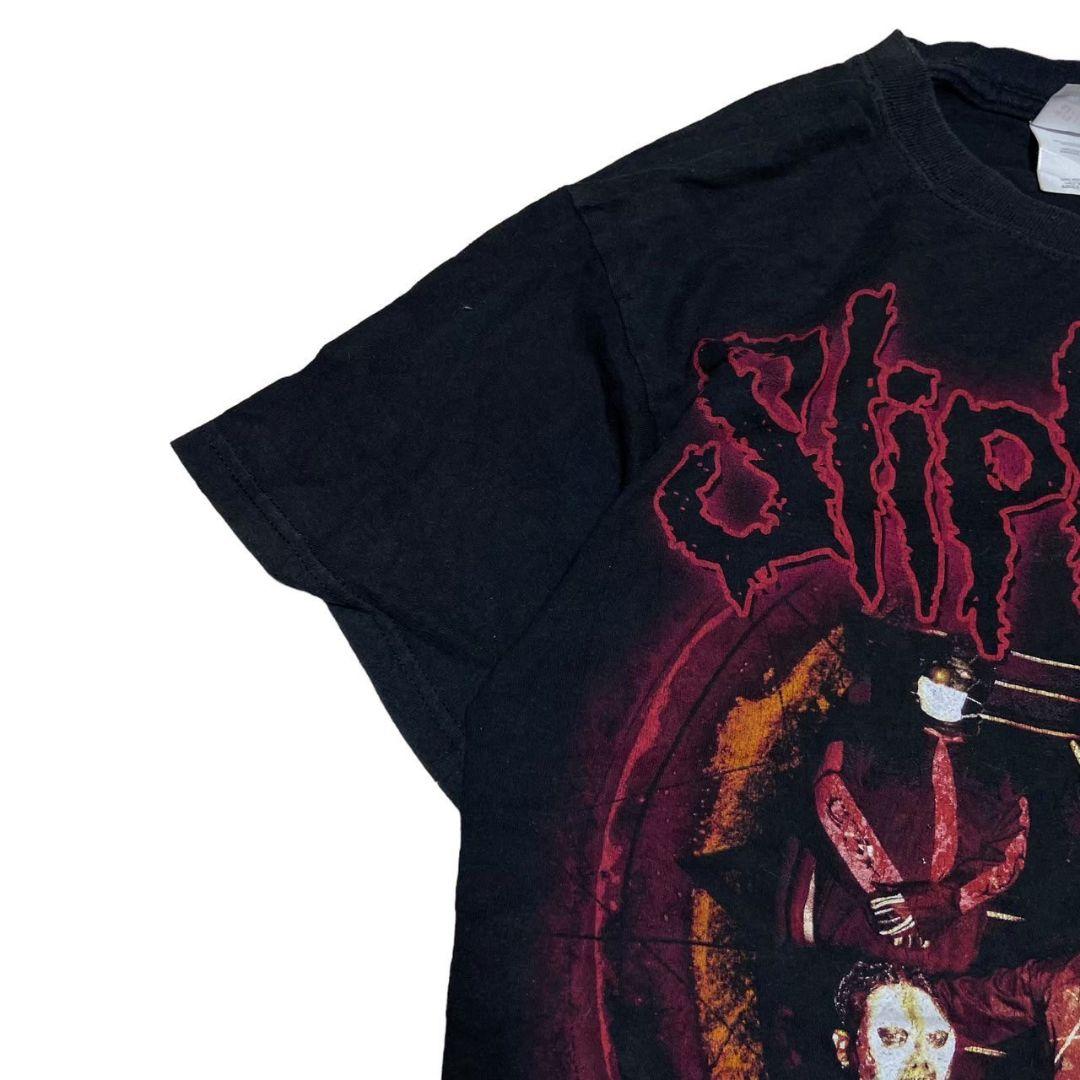 Slipknot　スリップノット　古着　黒　M　ロックバンド　ヘビメタ　Tシャツ