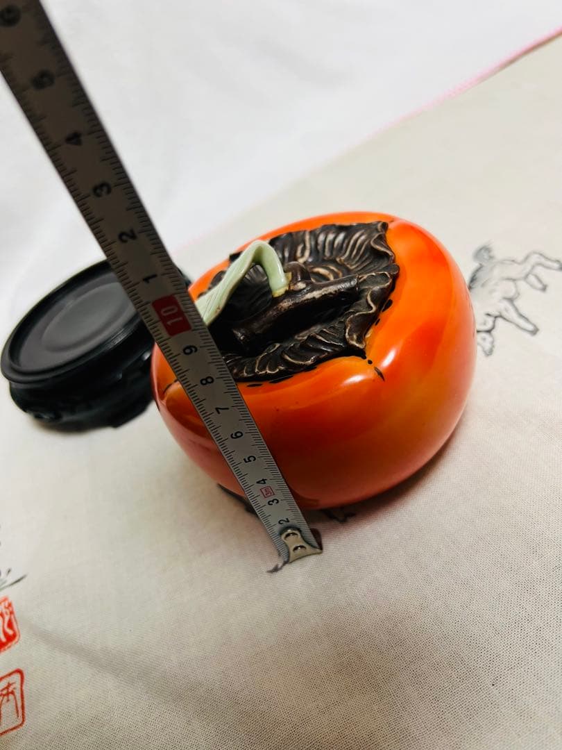 有田焼　二宮閑山　柿　調味料入れ　古伊万里　陶器 現状品