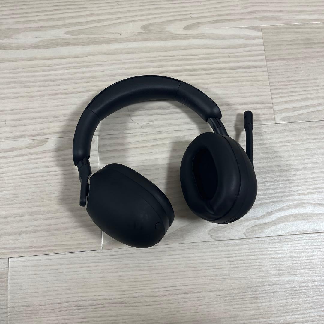 v*r様 ブラック ワイヤレスヘッドホン オーバーイヤー型