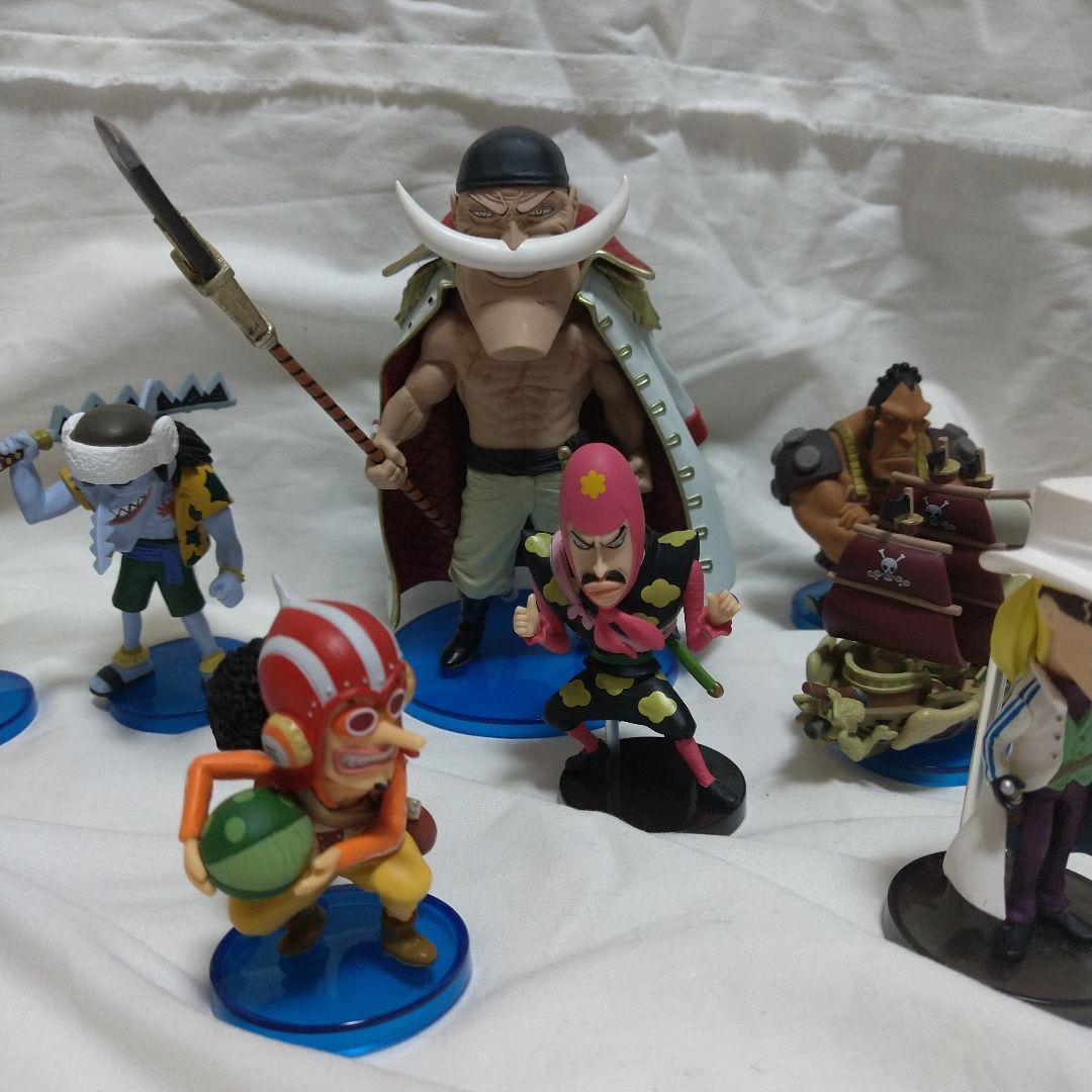 まとめ売りワーコレ フィギュア22体白ひげMEGA.コビー.青キジ.モンブラン等