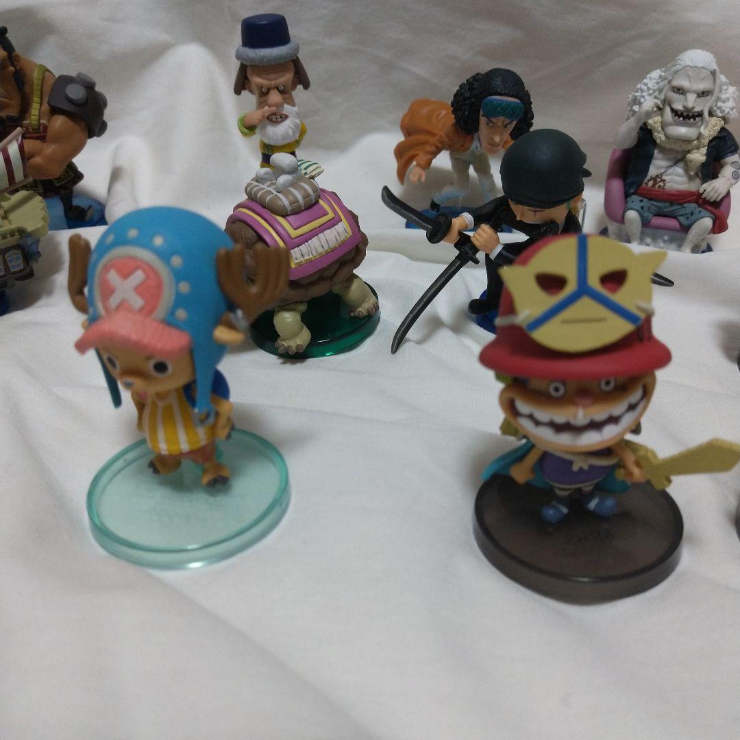 まとめ売りワーコレ フィギュア22体白ひげMEGA.コビー.青キジ.モンブラン等