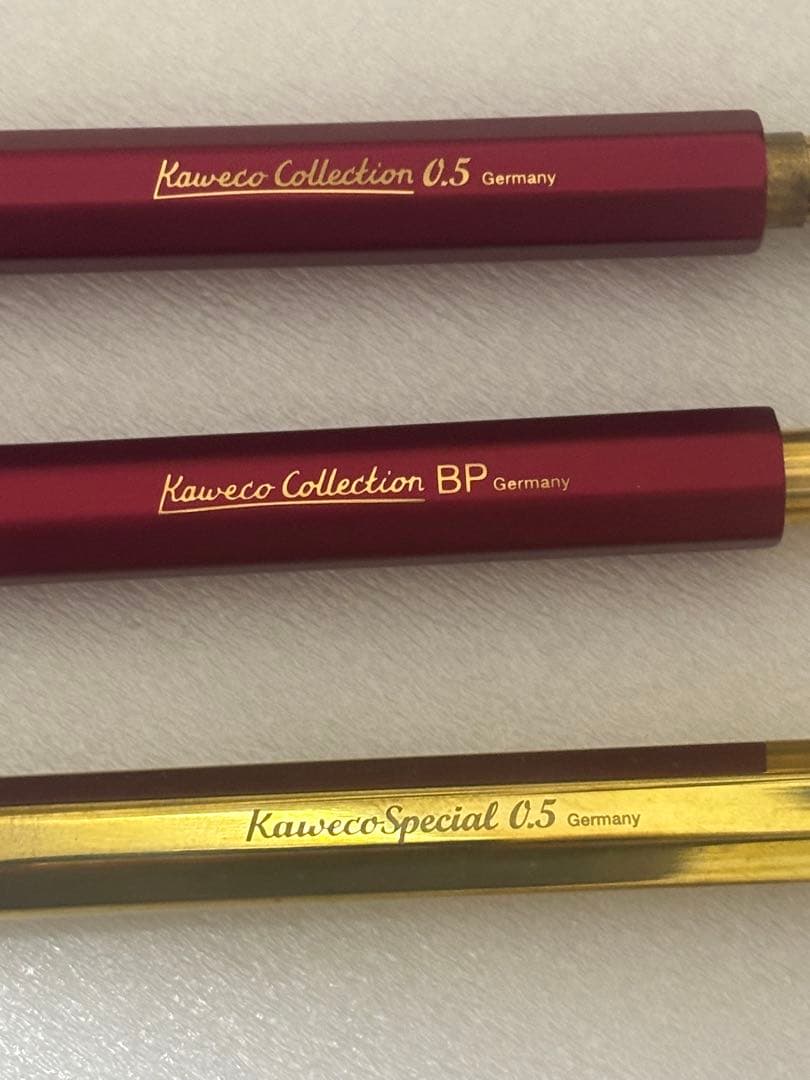 【貴重】Kaweco 3点、Aero 剛性感MAX シャーペン2点。