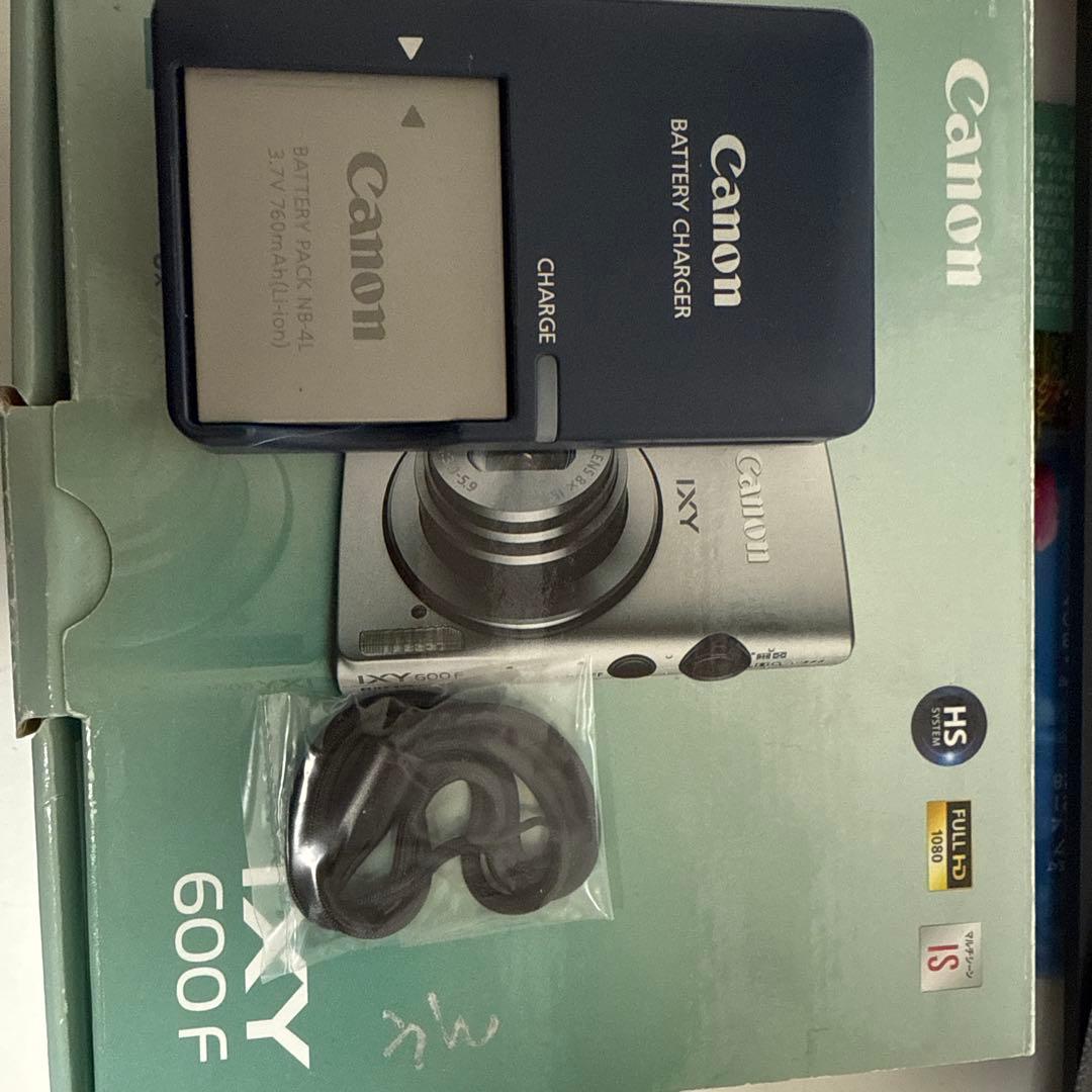 Canon IXY 600F パープル 箱取説付き