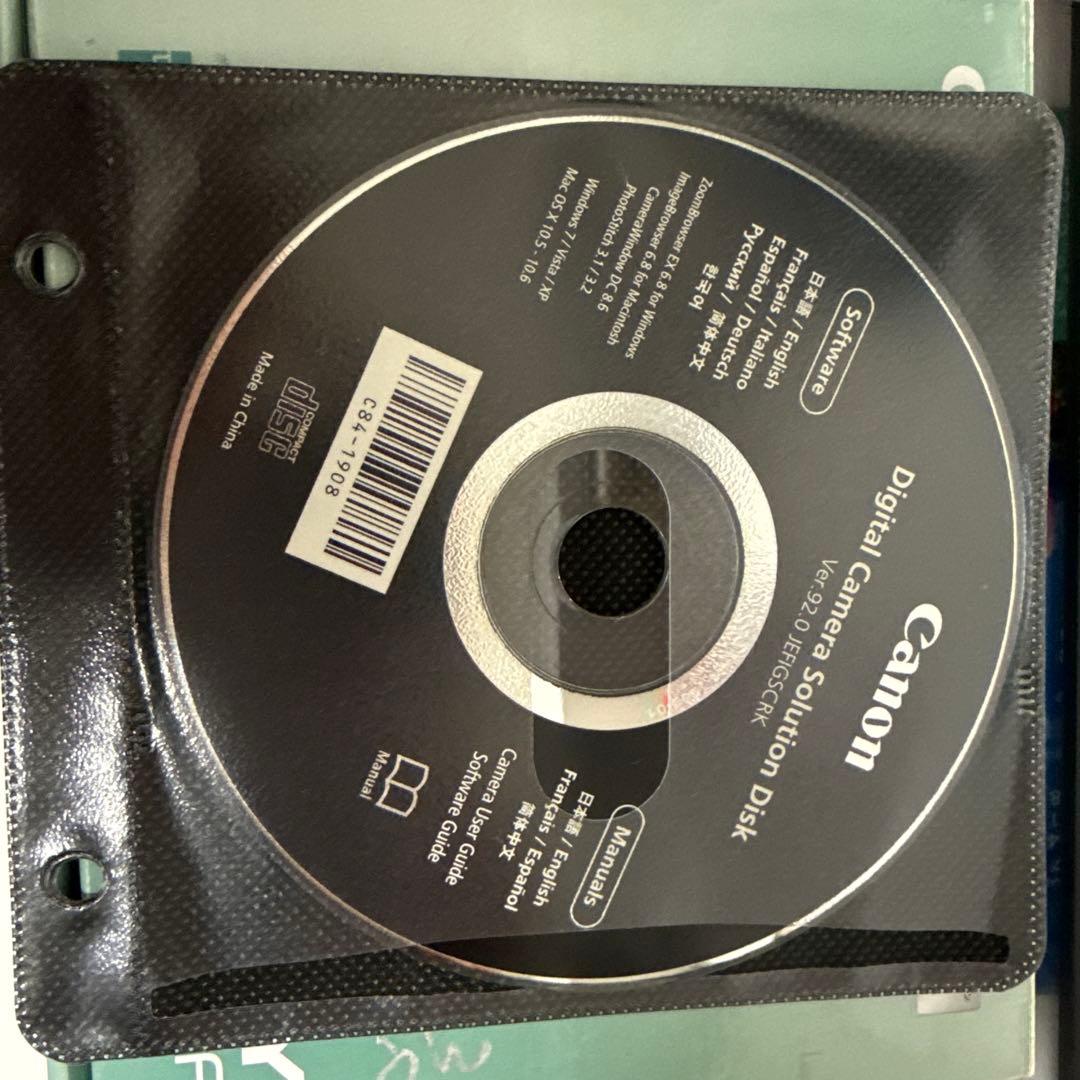 Canon IXY 600F パープル 箱取説付き