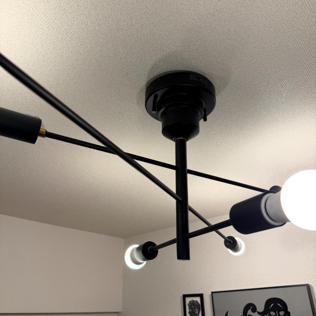 【美品】UNICO インターフォルム ASTRE 電球付き アストル