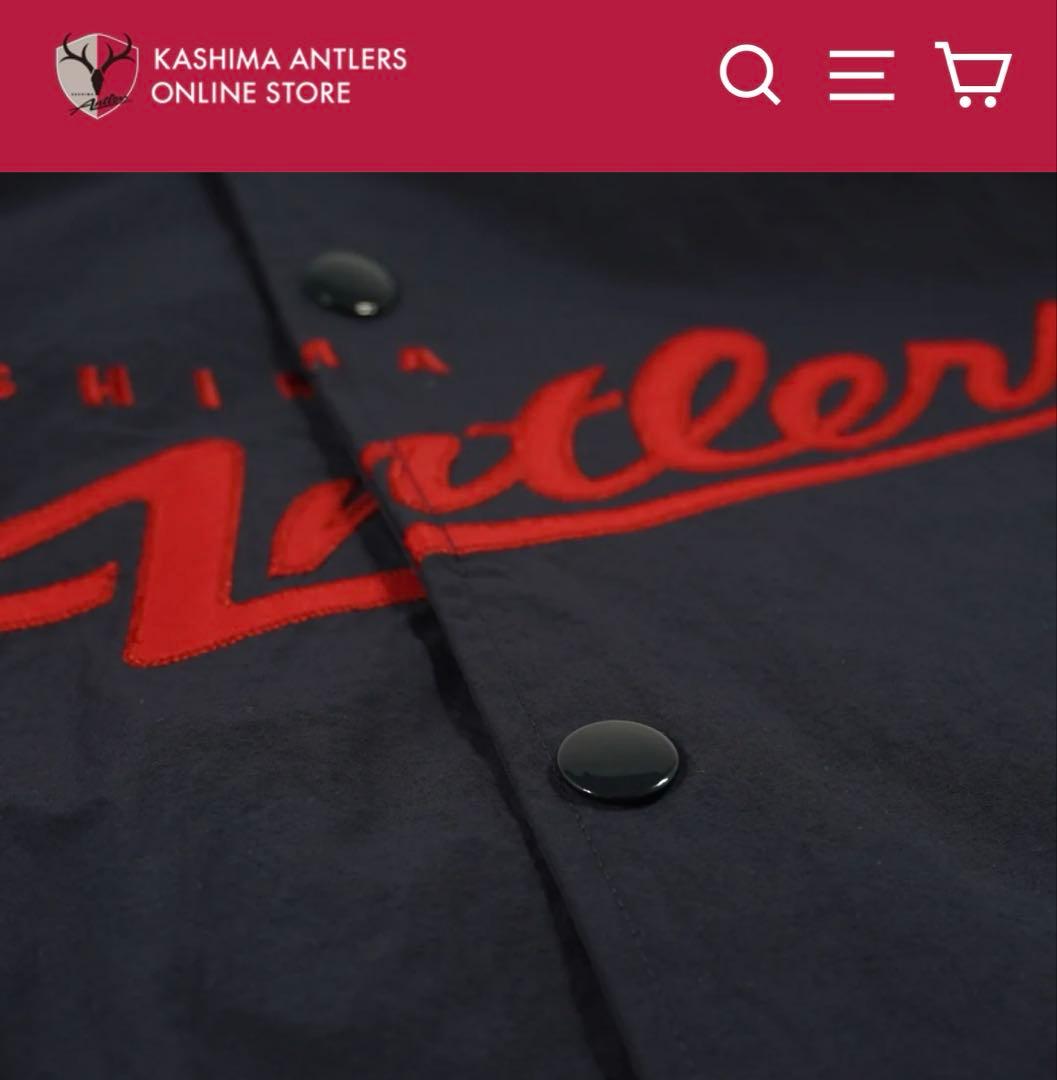 スタジアムジャケット　Lサイズ　鹿島アントラーズ