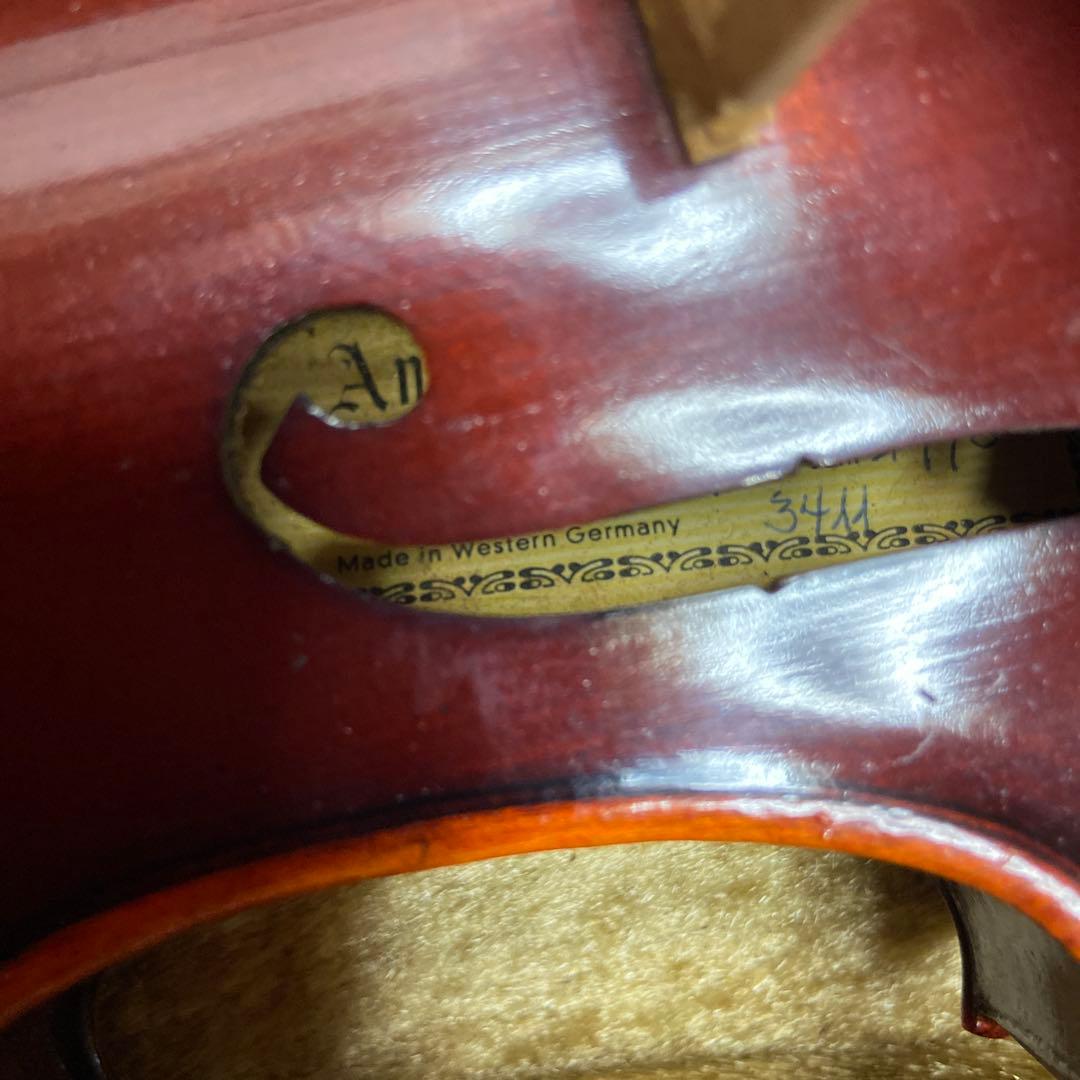 3/4バイオリン 西ドイツ製 1978年製 アントン シュローター