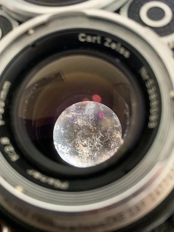 Rolleiflex 2.8f white face Planar 二眼レフ