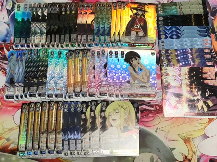 ヴァイスシュヴァルツ　このすば　紅伝説　SR RRR 全種セット