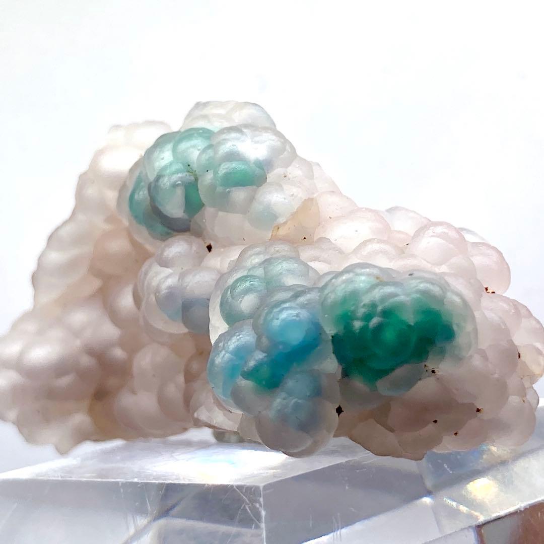 ポ*ー様 『2022年発見』　クリソコラインカルセドニー　原石　鉱物標本　天然石