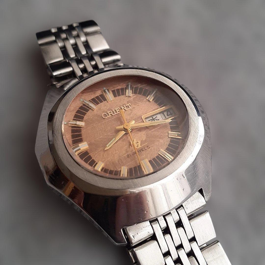 R*3様 自動巻き腕時計オリエントハイエースジャガーフォーカス21石　中古稼働品