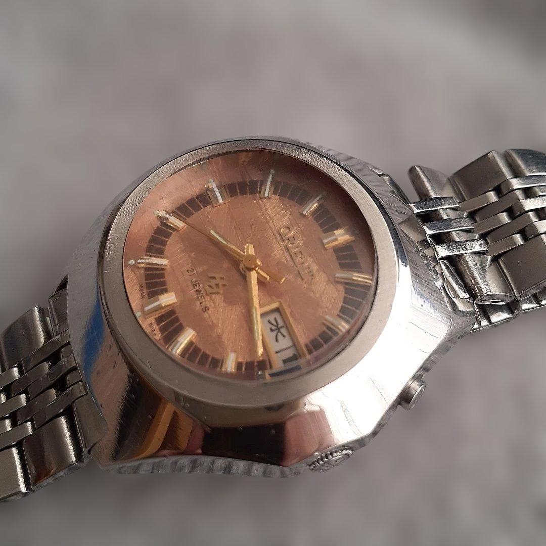 R*3様 自動巻き腕時計オリエントハイエースジャガーフォーカス21石　中古稼働品