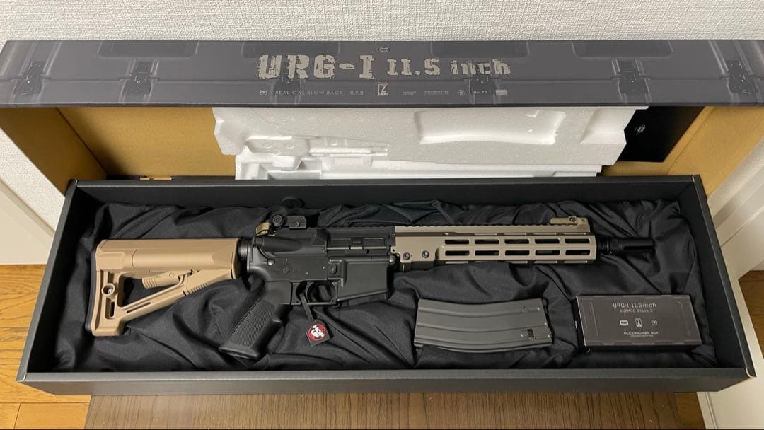 東京マルイ ガスブロ URG-i 11.5in 予備マガジン M4A1 MWS