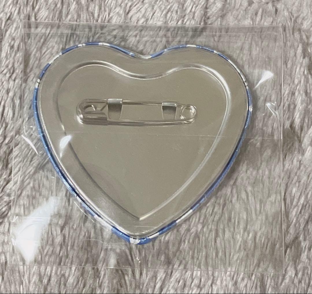 K RETURN OF KINGS バースデーハート缶バッジ 宗像礼司