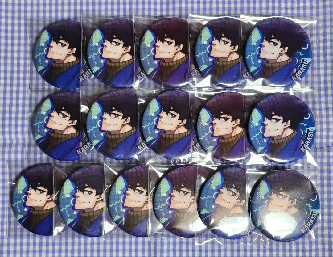 烏旅人 缶バッジ