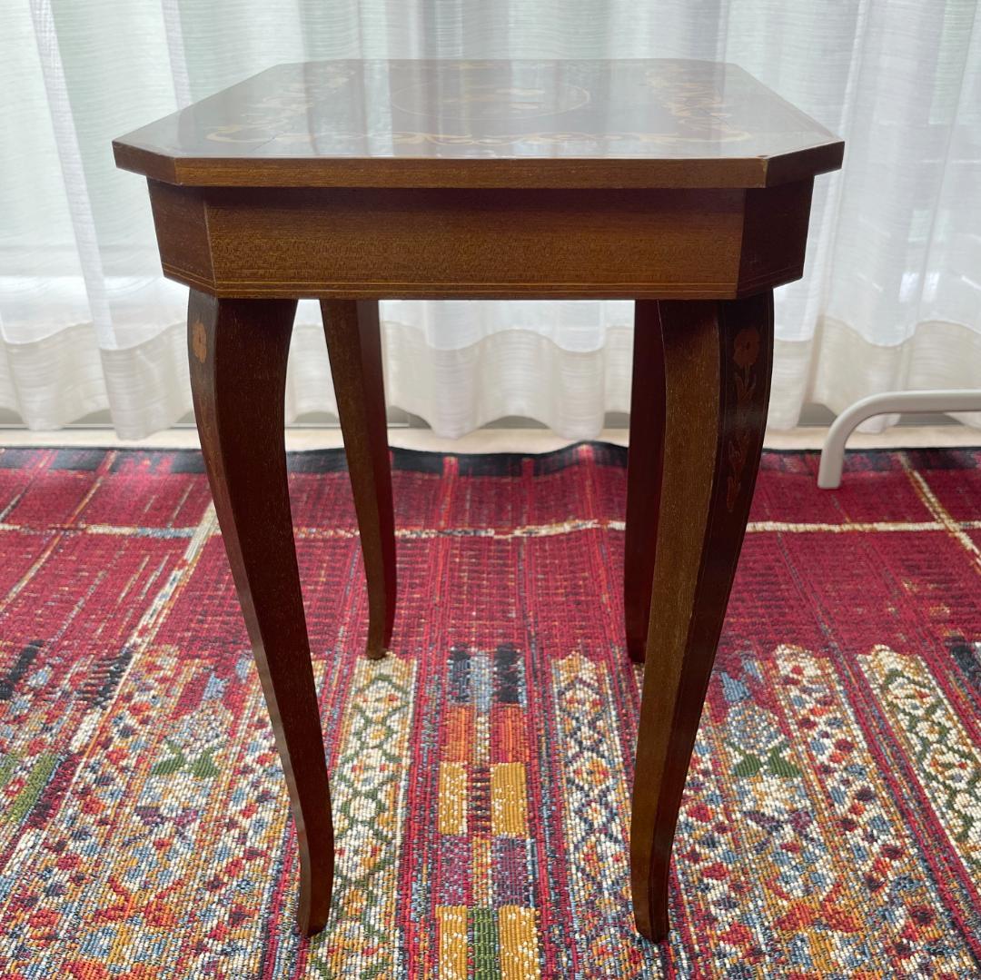 k*e様 REUGE イタリア製 オルゴール付き コンソールテーブル サイドテー