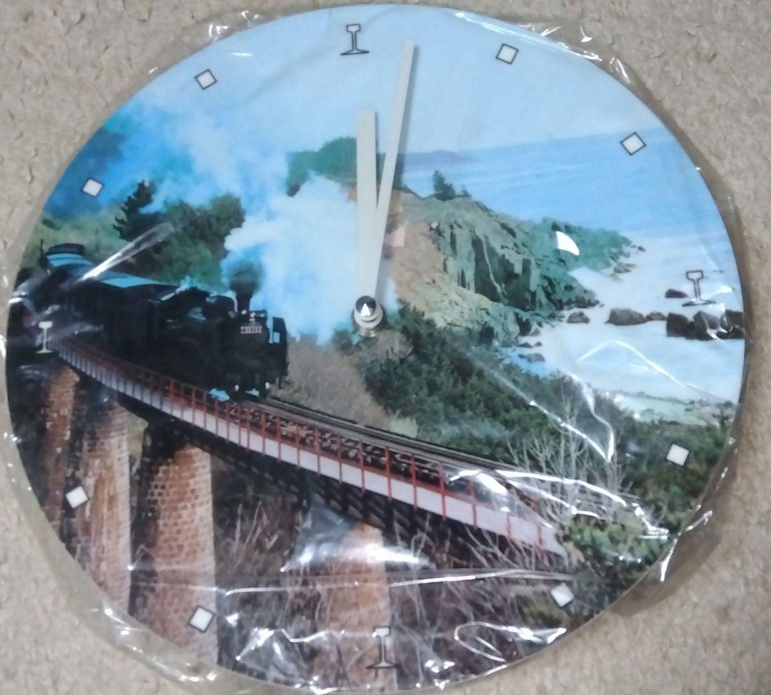 【昭和レトロ】昭和47年♦ 置時計（壁掛け両用）シチズン …蒸気機関車デザイン