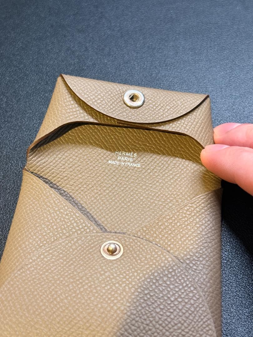 新品 HERMES バスティア エプソン ケース 小銭入れ