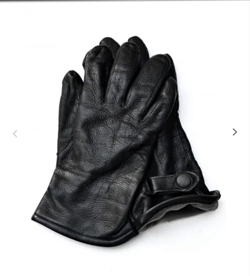 80s German Army Leather Gloves ドイツ軍　実物