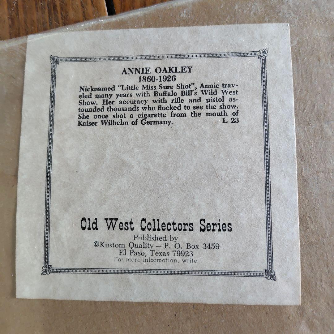 希少 アニー・オークリー ビンテージ写真