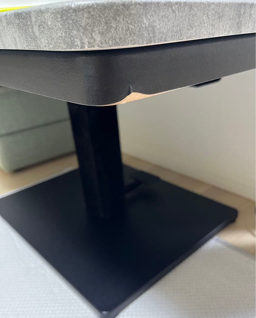 【ユン】昇降式ダイニングこたつテーブル＆布団セット ハイタイプ