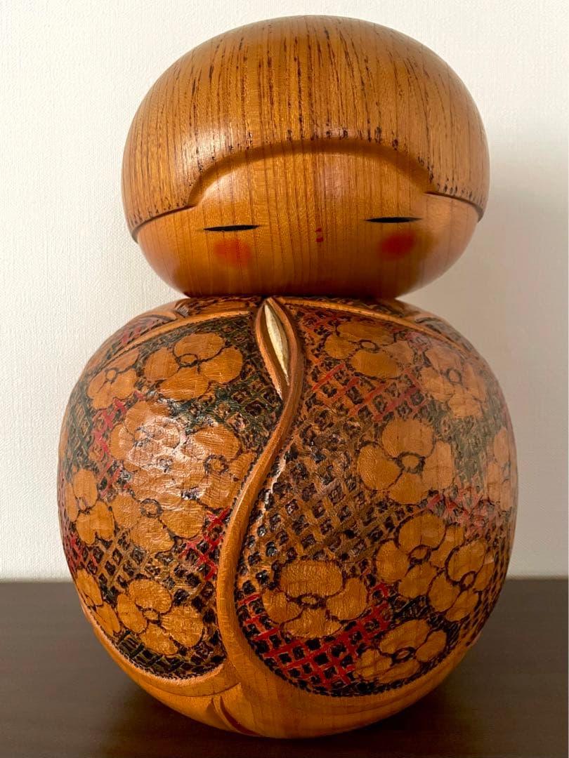 狩野 千代松 創作 こけし kokeshi doll レトロ 可愛い 稀少 レア