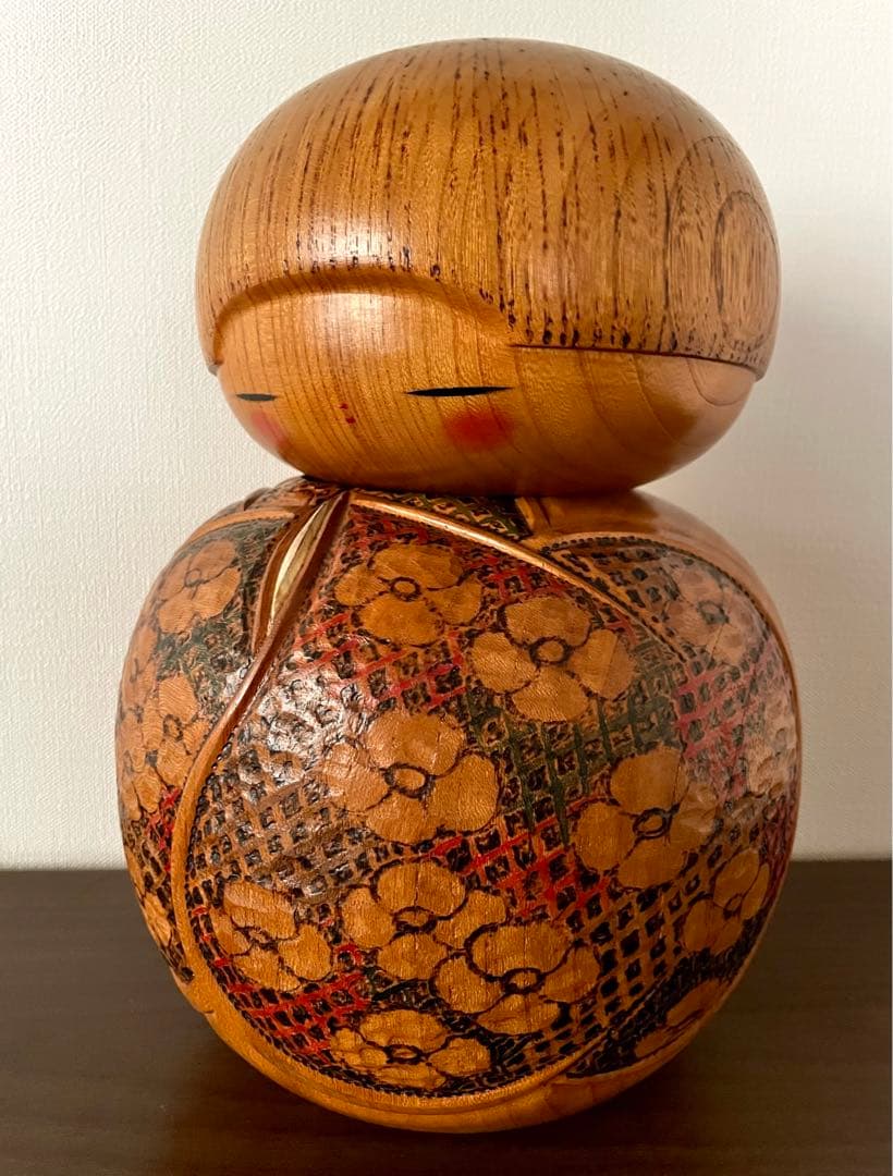 狩野 千代松 創作 こけし kokeshi doll レトロ 可愛い 稀少 レア