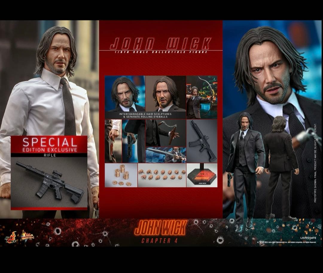 な*な様 新品未開封 ジョンウィックコンセクエンス フィギュア ジョンウィック