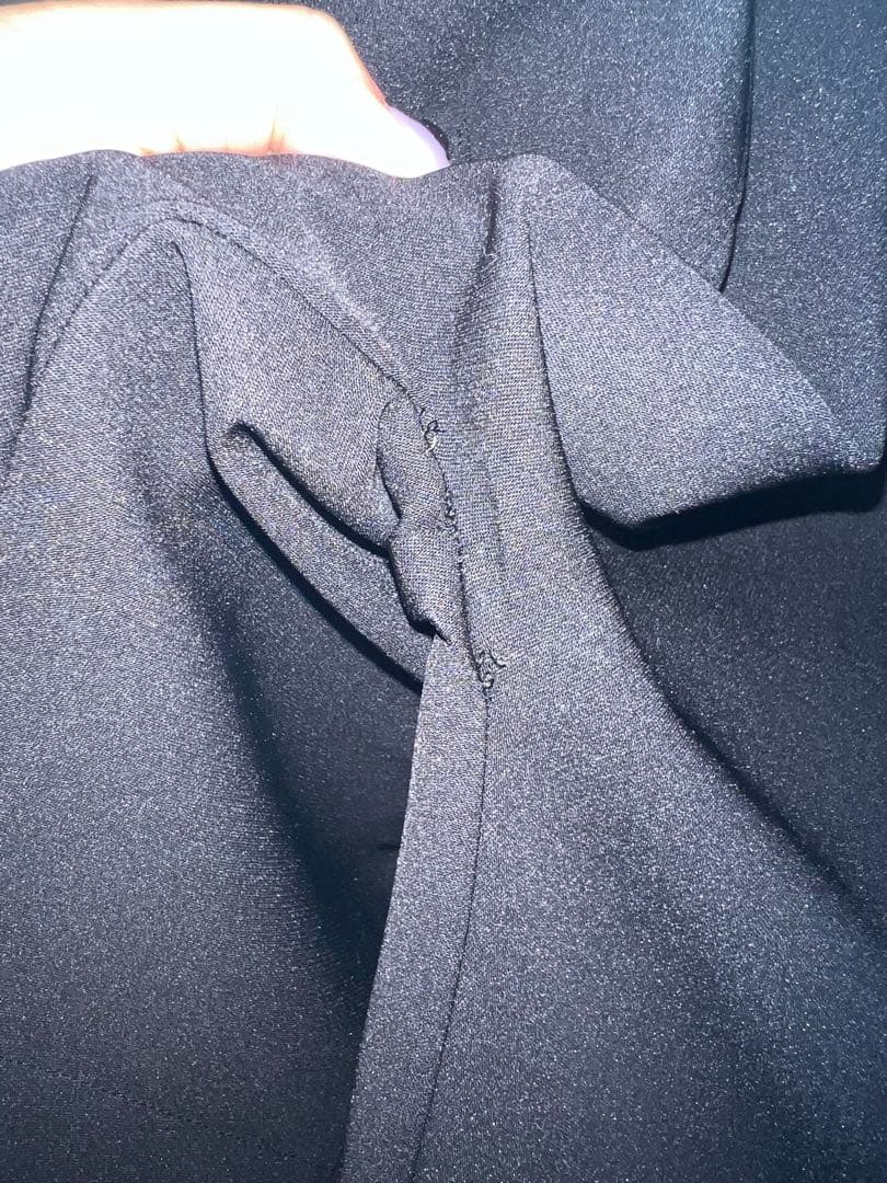 バスコChronicle 黒　ゆったりサルエルパンツ