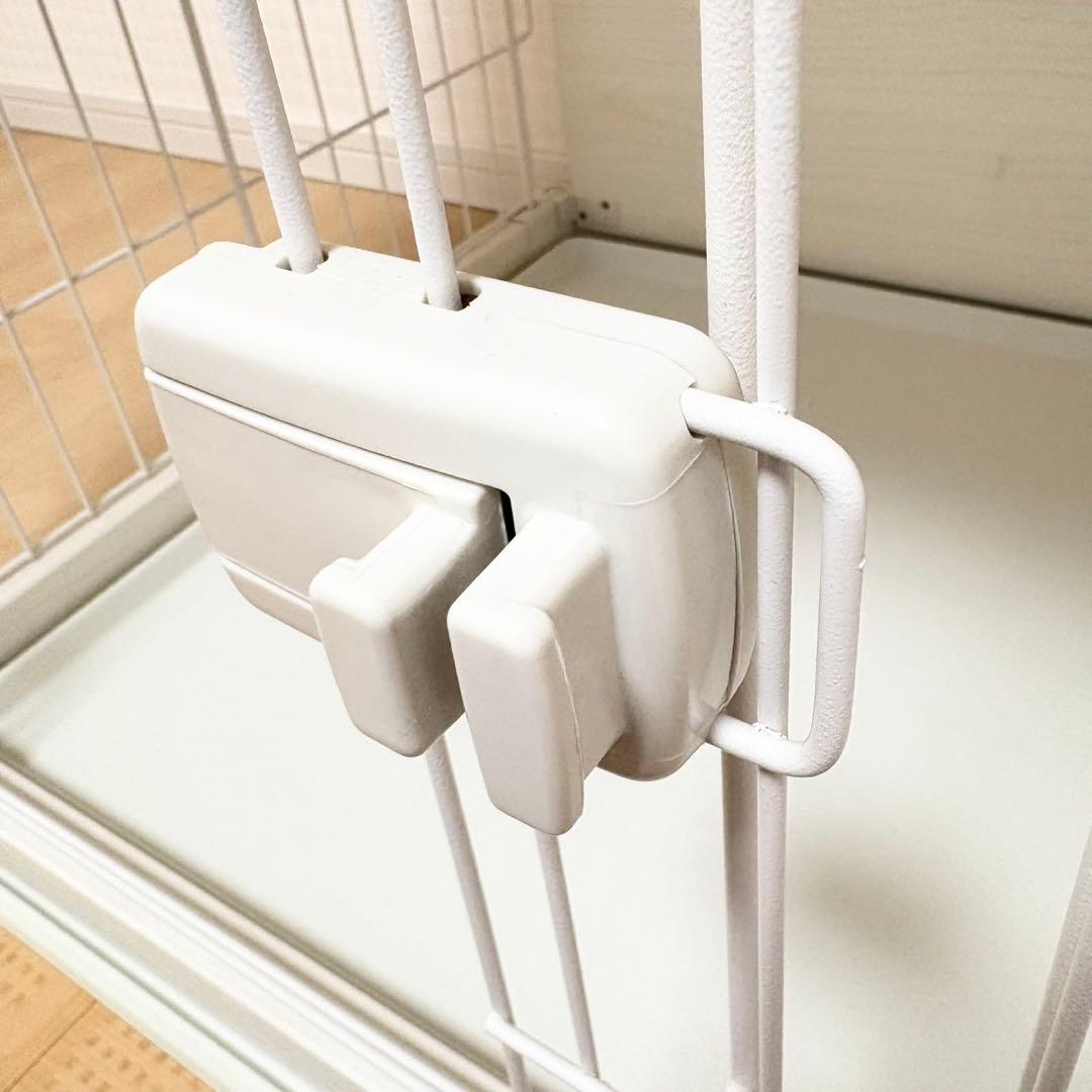 【美品】インテリアウッディサークル オフホワイト