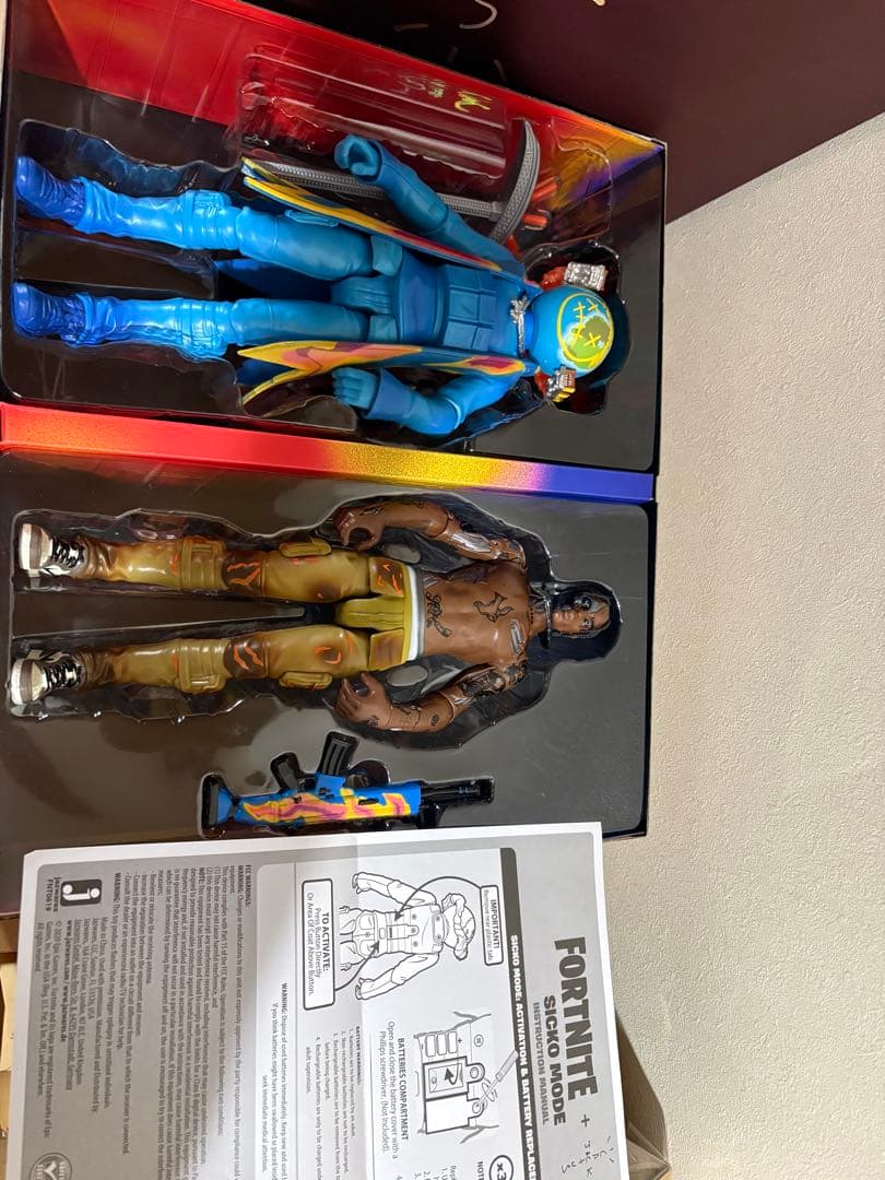 Travis Scottサボテンジャック フォートナイトデュオ フィギュアセット