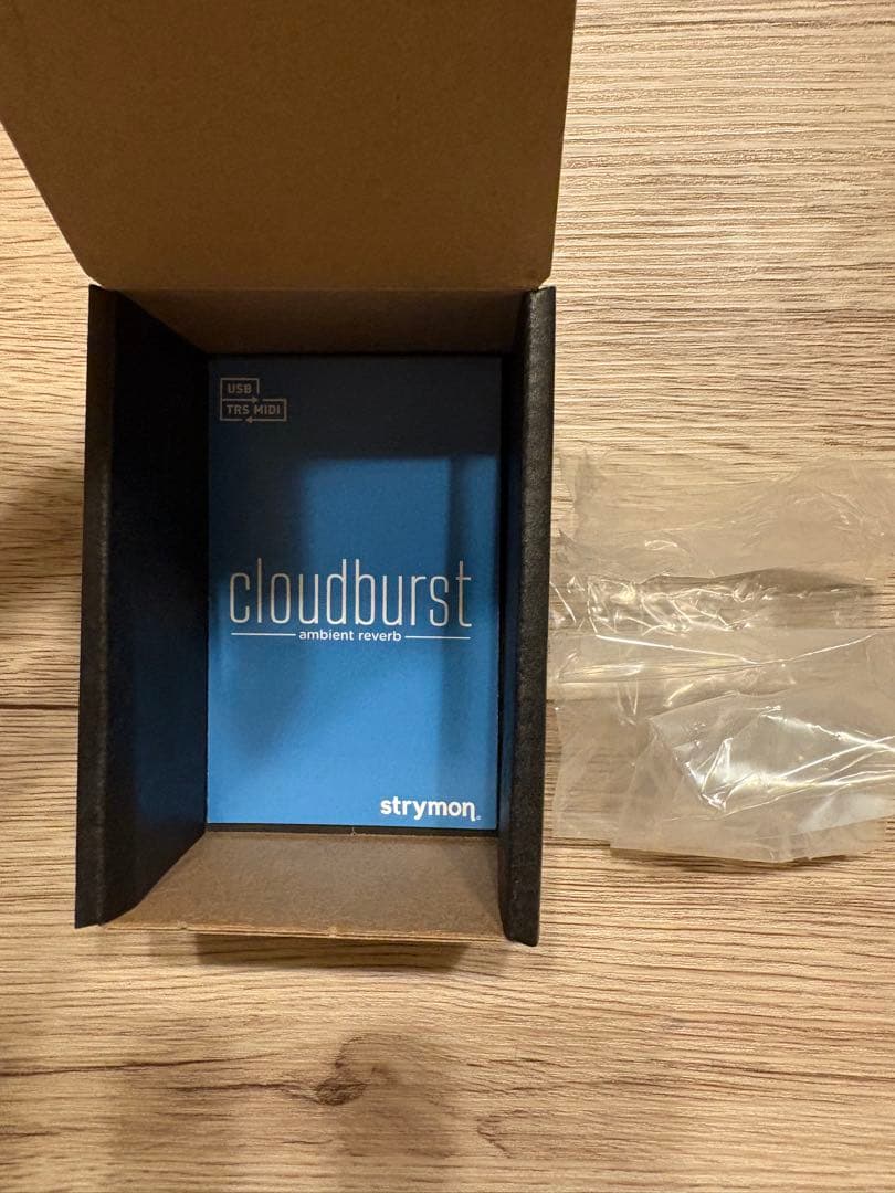 Strymon Cloudburst ambient reverb エフェクター