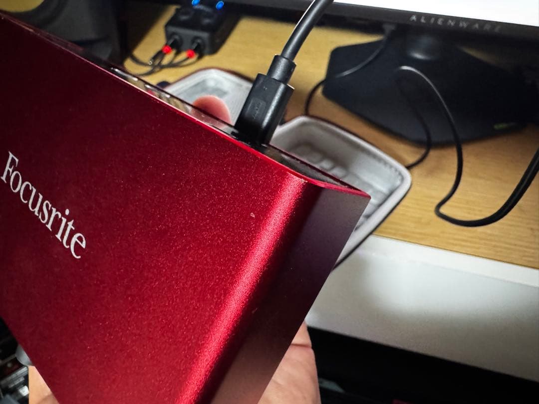 Focusrite オーディオインターフェース Scarlett Solo