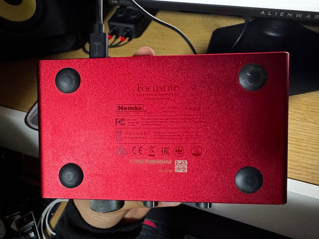 Focusrite オーディオインターフェース Scarlett Solo