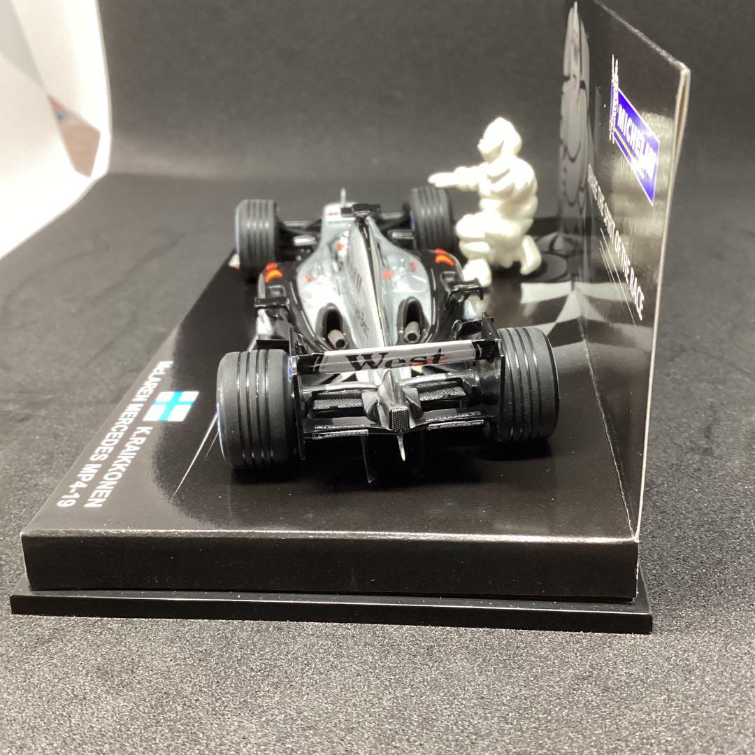 ミニチャンプス F1 マクラーレン MP4-19 キミ ライコネン West仕様