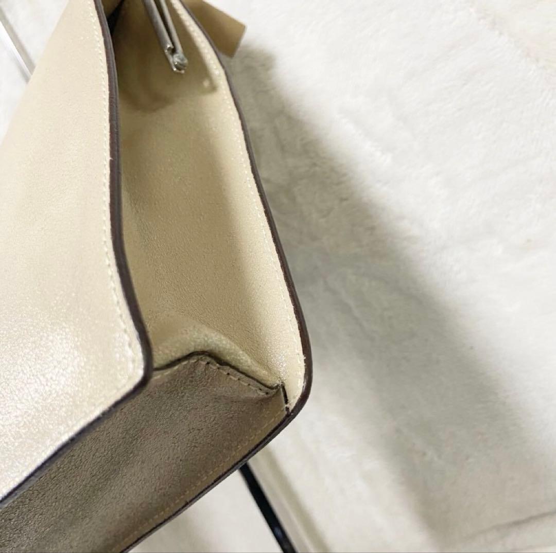 正規品　miumiu リボン　がま口　レザーバッグ　y2k archive