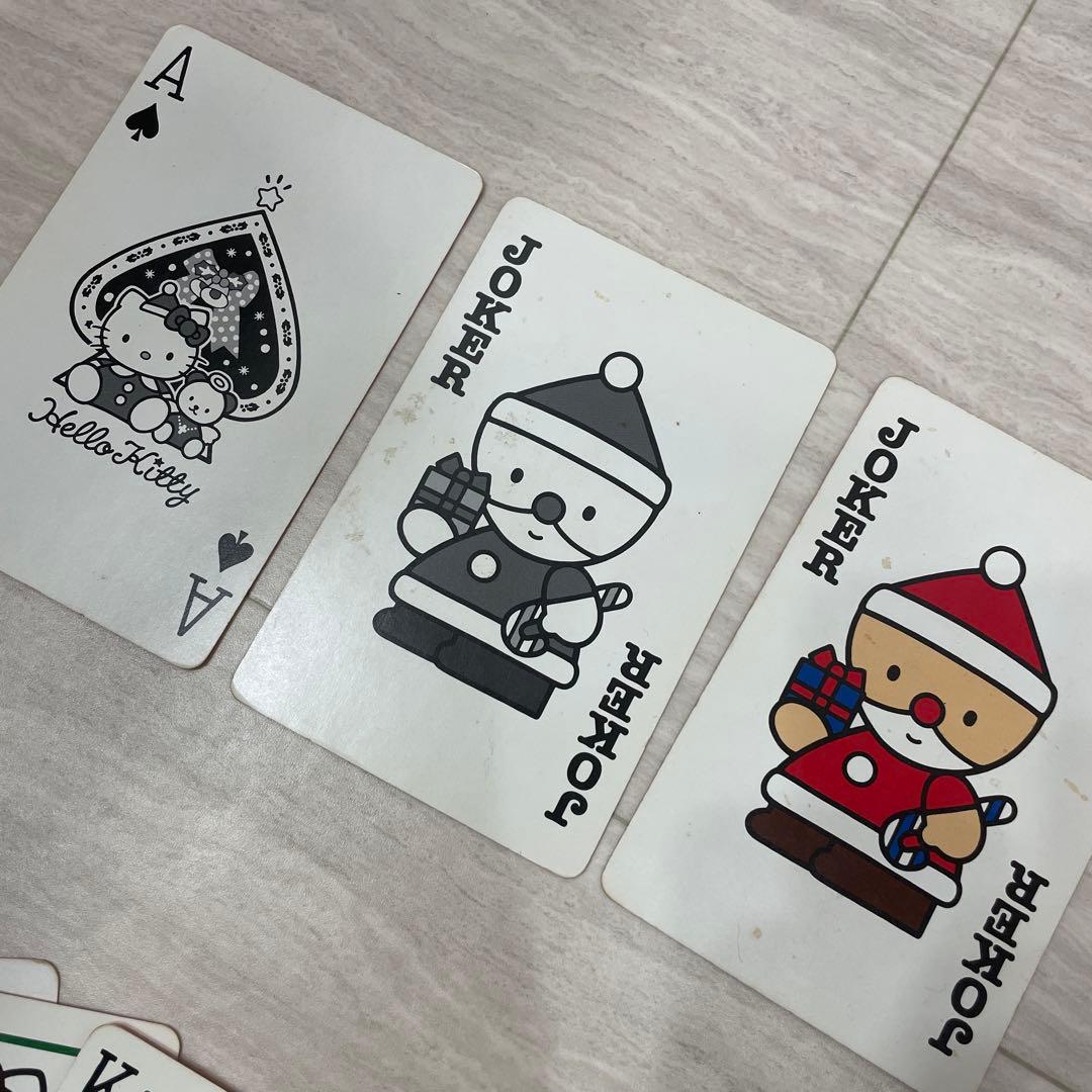 【超レア】ハローキティ クリスマス ビッグトランプ