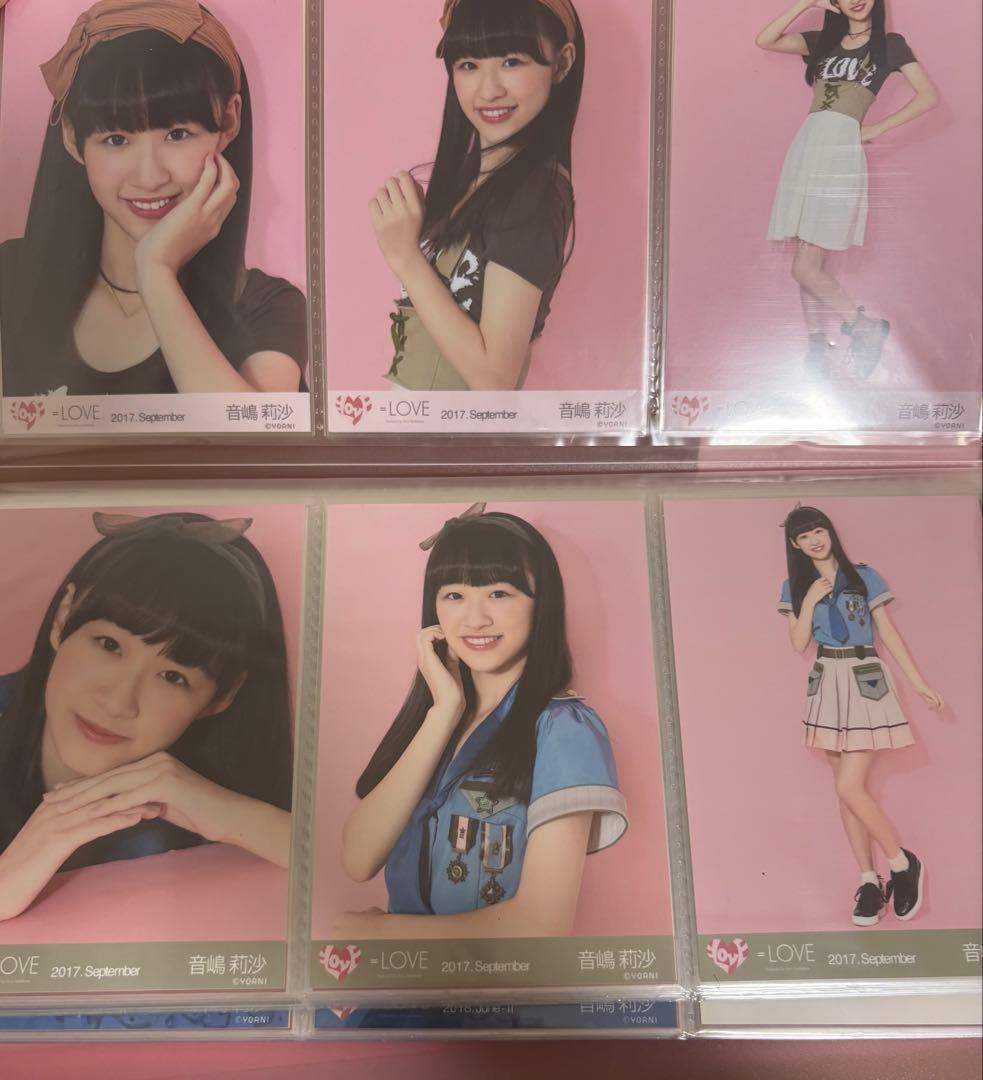 イコラブ 音嶋莉沙 生写真 まとめ売り 初期～現在まで ほぼフルコンプ