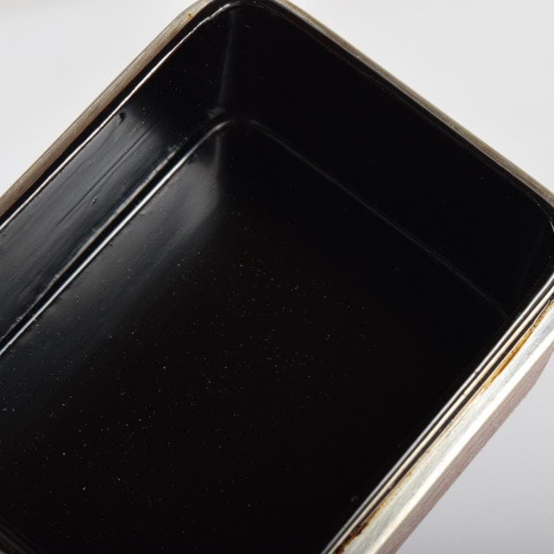 茶道具　輪島塗　岡本陽斎作　田子の浦蒔絵　香合　共箱　V　7405