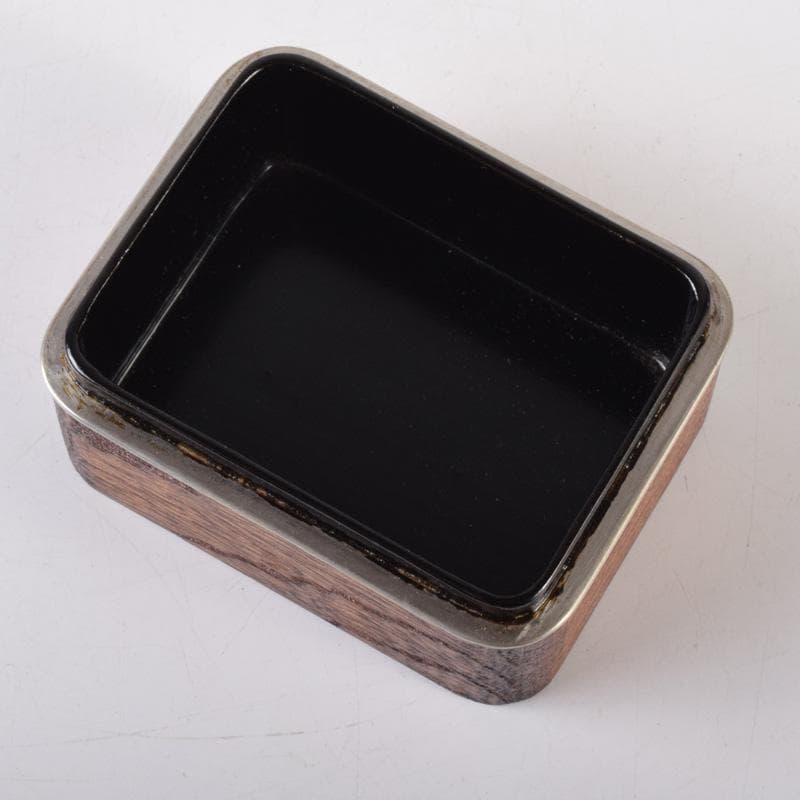 茶道具　輪島塗　岡本陽斎作　田子の浦蒔絵　香合　共箱　V　7405