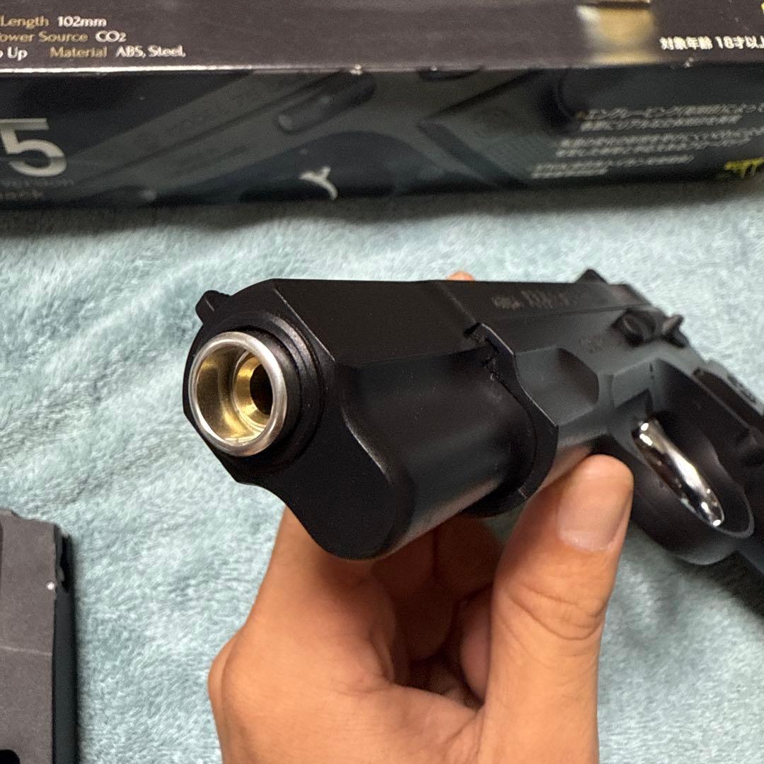 Cz75 2nd version CO2ブローバック カーボネイト